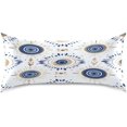thumbnail image 3 of GZHJMY Magic Evil Eye Satin Pillowcase for Hair and Skin, Soft and Cozy Cooling Smooth Pillow Cover with Envelop Closure, Queen Size 20x30in Home Decor, 3 of 7