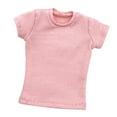 thumbnail image 1 of Camiseta de moda a escala 1/12, ropa para muñecas de 12 pulgadas, modelo de muñeca, vestido Rosa, 1 of 9