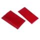 thumbnail image 4 of 5 hojas de cintas reflectantes de película holográfica de color - Pegatinas de advertencia de seguridad rojo, 4 of 8