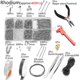 thumbnail image 1 of Stkunkka 800Pcs/Lot Jewelry Making Kits Ear Hook Jump Rings Earring Hook Clasp Pins Repair Tools for DIY Jewelry Making Findings Set, 1 of 5