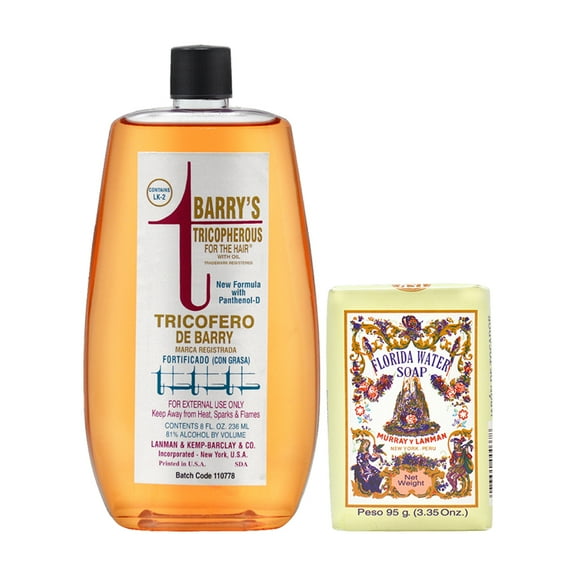 Lenman & Kemp Barry's Tricopherous (With Oil) 8oz   Florida Soap 3.35oz