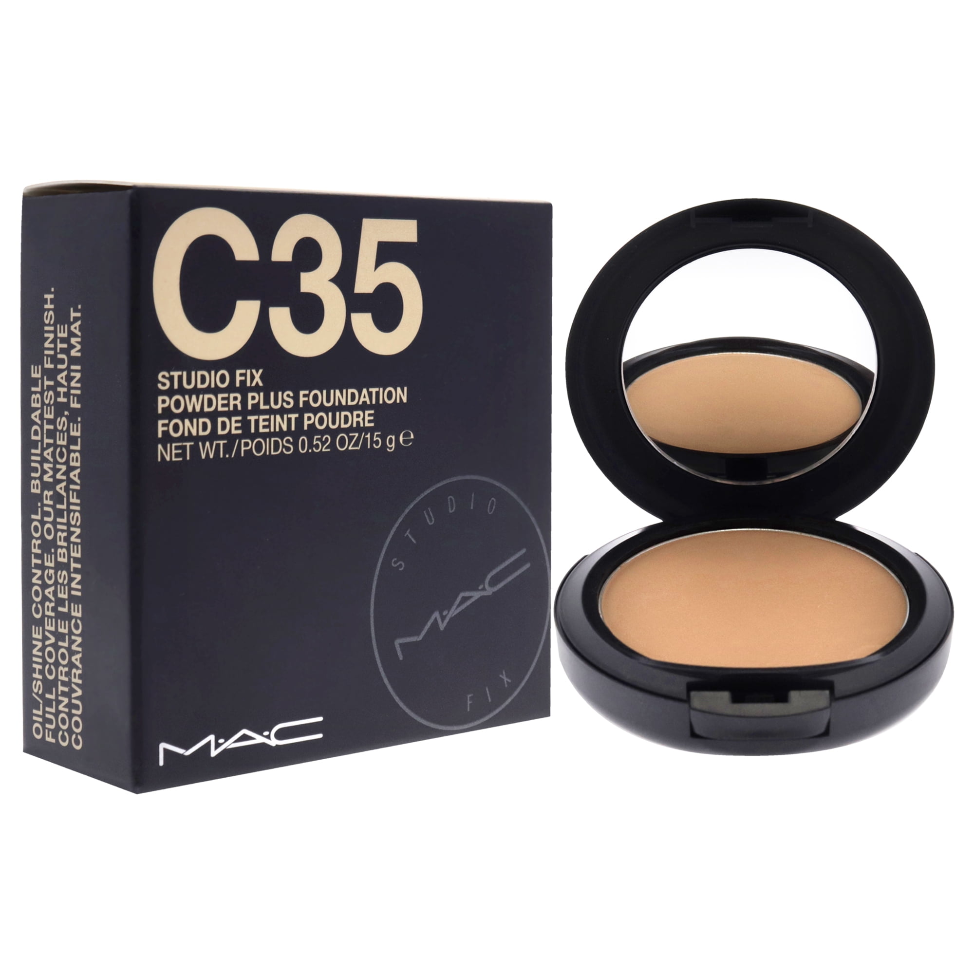 MAC Studio Fix Powder Plus Foundation - C35 , 0.52 oz Foundation