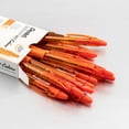 thumbnail image 4 of Bolígrafo retráctil Pentel RSVP RT Colors, 1 mm, naranja, paquete de 12, 4 of 8