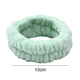 thumbnail image 2 of Diadema de spa para mujer, banda para el cabello de microfibra para maquillaje facial con muñequeras, diadema elástica y esponjosa para lavarse la cara, 2 of 5