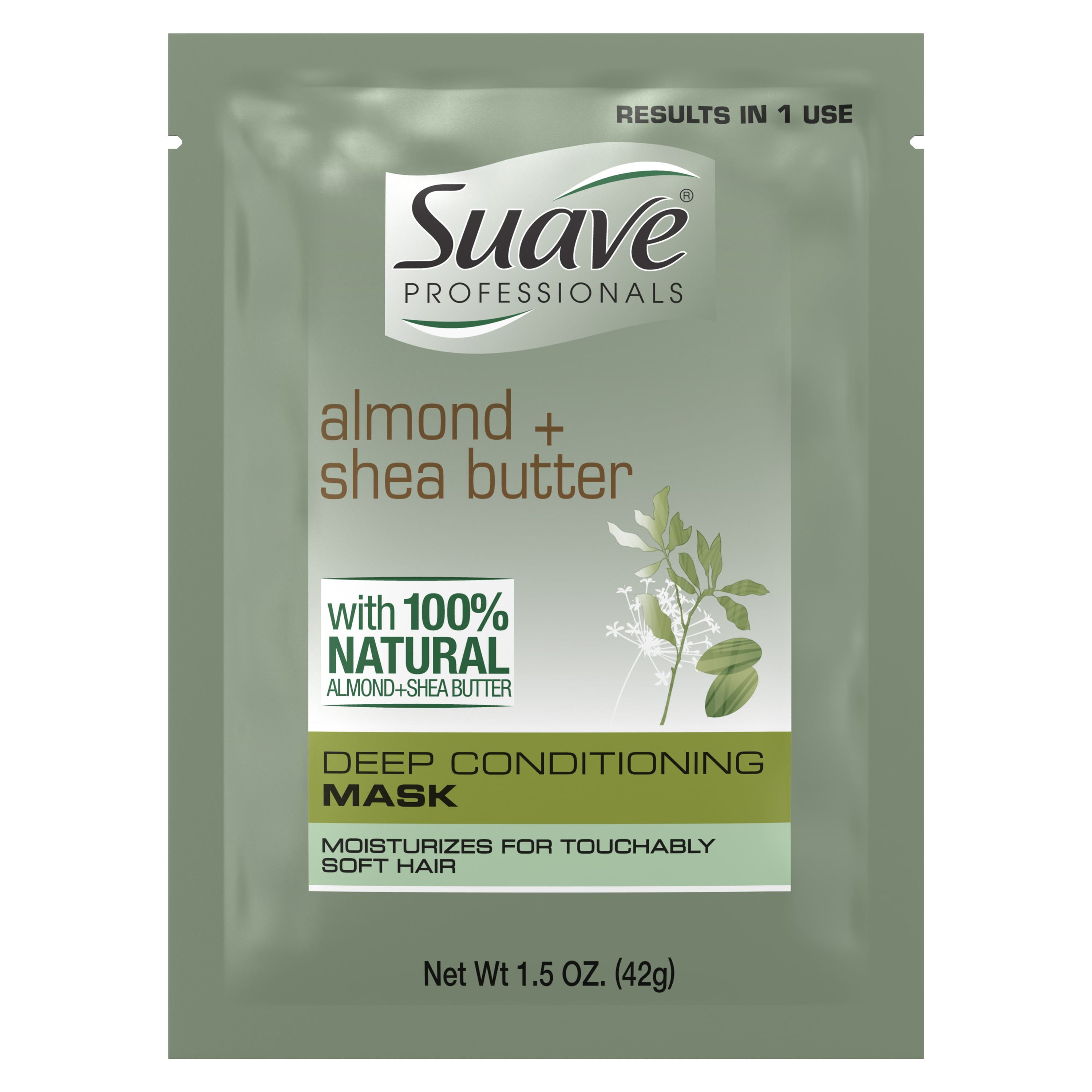 Suave Professionals 1.5 Oz. Almond & Shea Butter Deep Conditioning Hair