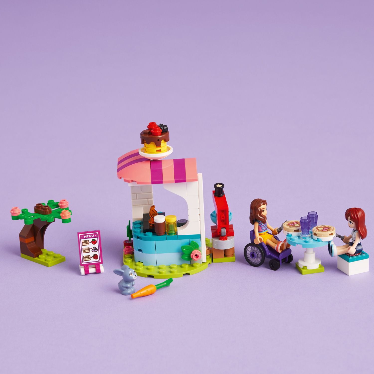 LEGO Friends Pancake Shop 41753 Building Toy Set, Pretend Creative Fun for Boys and Girls Ages 6+, With 2 Mini-Dolls and Accessories, Inspire Imaginative Role Play