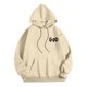 thumbnail image 5 of MHFRRA Sudadera Informal con Capucha para Hombre, de Manga Larga, con Diseño Estampado para Uso Diario, Cómoda Sudadera con Capucha para Otoño E Invierno Beige, 5 of 6