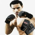 thumbnail image 4 of Gants de Boxe et Mitaines de Sac de Frappe Mma Muay Thai pour l'Entraînement Gants de Boxe, 4 of 12