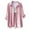 Pink, variant on vigerkar Women's 2 Piece Lounge Tracksuit Outfit Sets Cotton Linen Long sleeve Shirt and Drawstring Casual Shorts Set Blue, S