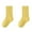 Yellow, variant on vdgthytj Toddler Kids Crew Socks Casual Solid Color Breathable Cotton Tube Sock for Boy Girls Multi-Color