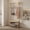 Natural, variant on Demi Bonn 3-In-1 Bamboo Hall Tree, Coat Rack with Shoe Bench & Open Shelves, PE Rattan, Brown