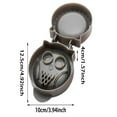 thumbnail image 4 of 2pcs Classic Mini Hand Pie Molds & Owl Shape for Party One Press Forest Animal Autumn Cottage Pie Set Dough Presser Pocket Pie Press Party Potluck Mini Hand Pie Molds, 4 of 8