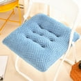 thumbnail image 2 of Lilixerw 17.7 x 17.7 inch Chair Cushion Memory Foam Pads Non Slip Chair Seat Cushion Mats Thick Seat Cover Cushion, 2 of 3
