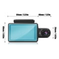 thumbnail image 4 of Dual Dash Cam Front and Inside, HD 1080P Car Camera Dual Lens Wide Angel DVR Car Parking Driving Recorder Night Vision Loop Recording G-Sensor, 4 of 12
