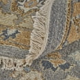 thumbnail image 6 of Feizy Corbitt Traditional Oriental, Gray/Gold, 2'6" x 8' Runner Stain Resistant Pet & Kid Friendly Handmade Classic Bordered Floor Rug for Living room Bedroom, 6 of 8