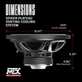 thumbnail image 3 of Open Box Mtx Audio 10" 300W 84.9 dB 4 OHM Single Coil Car Subwoofer TN10-04, 3 of 11