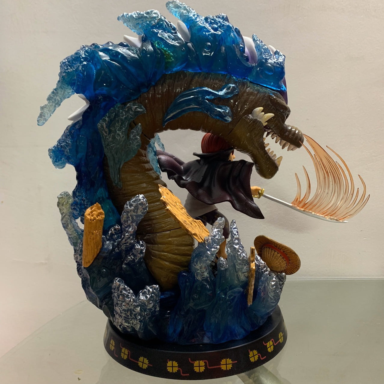 New The Four Emperors Shanks (Resonance Ver) Character Anime Model Statue Action Figures Desktop Ornament Popular Decorations Fan Souvenirs Creative Gift Collectable