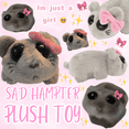 thumbnail image 1 of Sad Hampter Peluche - Son Intégré, 1 of 9
