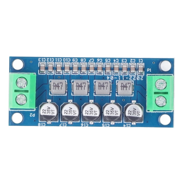 Power Filter Module, Long Life One Piece Power Inductor Compact Power Low Pass Filter 0-5A for Signal Processing