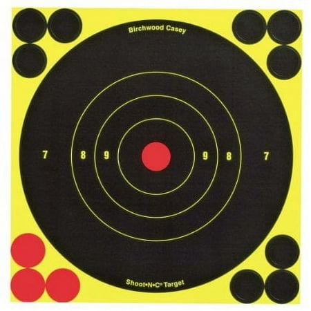 UPC: 0029057345124 | Birchwood Casey Shoot-N-C Targets: Bull s-Eye