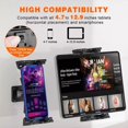 thumbnail image 3 of QUEST- Tablet Wall Mount, 360° Rotation Tablet Holder Stand, Sturdy Metal Base, Kitc..., 3 of 6