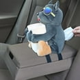 thumbnail image 5 of Gnmfd Car Tissue Box Trash Can 2-in-1 Multi Functional Organizer Cute Decorative Dog Design For Car Armrest Storage Food Bottles Toys Travel Accessories Closet Organizers And Storage, 5 of 9
