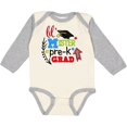 thumbnail image 3 of Inktastic Lil Mister Pre-K Grad with Arrows Boys Long Sleeve Baby Bodysuit, 3 of 5