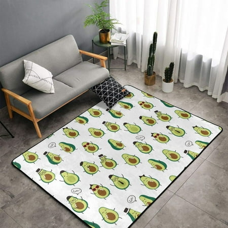 

Indoor Door Mat Avocado Friends Bedroom Rug & Carpets Entryway Rug Front Door Welcome Mat Non-Slip Long Bathroom Rugs Runner Washable Kitchen Mats for Floor