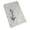 50 Bags, variant on 200 Qty 4" x 6" Decorative Flat Paper Gift Bags - Silvertone Static Pattern Bags w/Black Flower - for Sales/Treats/Parties Cookies/Gifts - N'icePackaging