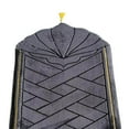 thumbnail image 3 of thinsony Portable Soft Muslim Carpet Area Rugs Eid Wedding Birthday Present Black, 3 of 9