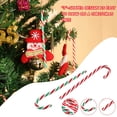 thumbnail image 2 of 48Pcs Christmas Plastic Fake Candy Canes Twisted Toy Crutch for Christmas Tree Hanging Decorations, 2 of 5