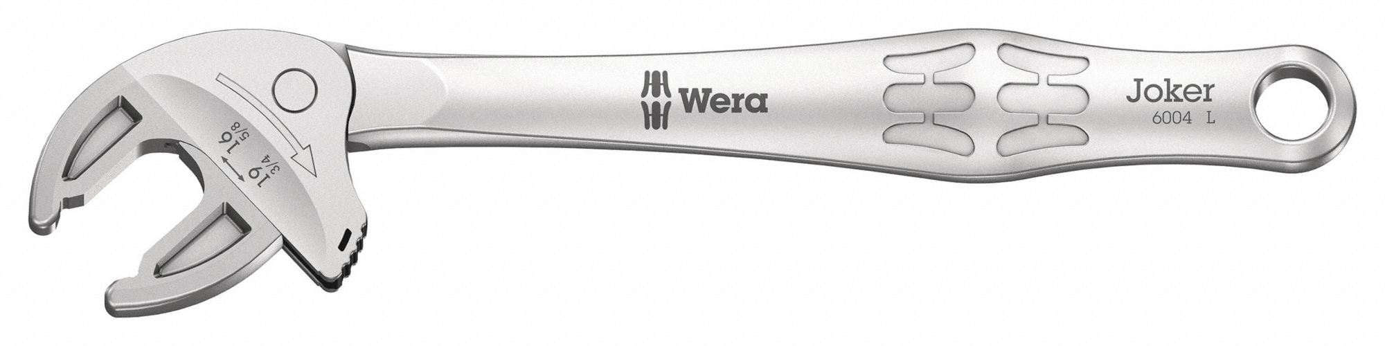 Wera Adjustable Wrench,Steel,Ergonomic,L 05020101001