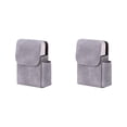 thumbnail image 3 of jesticaly Easy To Close And Open PU Cigarette Case For Business Cards Business Card Case Cigarette Cases Plain grey 2Set, 3 of 6