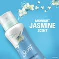thumbnail image 3 of Secret Aluminum Free Dry Spray Women's Deodorant, Midnight Jasmine, 4.1 oz, 3 of 9
