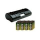 Chargeur de Batterie Powerex + 16 Batteries NiMH AccuPower (4000 mAh) – image 1 sur 1