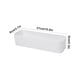 thumbnail image 3 of Organizador de pared blanco | Plástico ABS duradero para cocina y baño | Almacenamiento vertical que ahorra espacio para controles remotos, papelería y artículos pequeños, 3 of 6