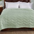 Peace Nest Reversible Down Alternative Quilted Blanket, King Size