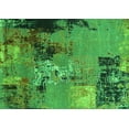 thumbnail image 1 of Ahgly Company Indoor Rectangle Oriental Green Industrial Area Rugs, 3' x 5', 1 of 4