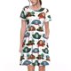 thumbnail image 1 of Easygdp Pirate Hats para Vestido Transpirable de Mujer, Vestido Suelto de Manga Corta con Pliegues y Bolsillos para el Verano, 1 of 6
