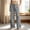 Gray, variant on Women Soft Knit Wide Leg Pants Sevevn Elastic Drawstring High Waist Loose Fit Trousers With Side Pockets, Assorted Solid Colors For Lounging Sleepwear And Daily Casual Home Outfits