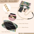 thumbnail image 3 of FORMRS Women Crossbody Purse with Chain Strap Vegan Leather Shoulder Handbag, Yellow Window, 3 of 7