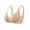 Khaki, variant on Ashirexll Plus Size Bras for Women, Bras for Women No Underwire, Wrap Style Bralette Hollow Out Comfort