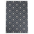 thumbnail image 1 of Furnish My Place Outdoor Accent Diamond Rug - 7 ft. 10 in. x 10 ft., Navy, 1 of 7