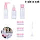 thumbnail image 1 of Juego de botellas de viaje de 8 piezas, contenedor de líquido portátil a prueba de fugas, accesorios de viaje, bolsa de cosméticos, botellas de viaje, adecuado para avión, viaje, hotel MFZFUKR 2035599-3, 1 of 8