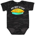 thumbnail image 3 of Inktastic My 1st Pi Day Blue Green Pie Pan Pun Boys or Girls Baby Bodysuit, 3 of 5