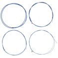 thumbnail image 2 of DR Strings NBB-45 Nickel Coated Hi-Def Blue Electric Bass Guitar Strings, Medium, 45-105, 2 of 2