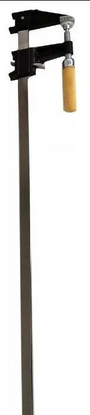 Pack of 8 Bar Clamps, 2 ea. of 12"-18"-24"- & 36" Heavy Duty Woodworking, Quick Release Type