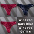 thumbnail image 1 of 3 unids/set sexy bragas g-string encaje ropa interior mujeres tanga pantalones de cintura baja mujer lencería perspectiva calzoncillos íntimos calzoncillos íntimospangjing, 1 of 4