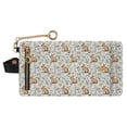 thumbnail image 2 of Qxltty Easter Brown Bunny Eggs Ladies Wallet Rfid Slim Thin Compact Credit Card Women Wallet Zipper Coin Pocket and ID Window for Female Gifts, 2 of 8
