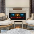 thumbnail image 7 of VINEMOUNT 60 in. Electric Fireplace Inserts, Wall Mounted with 13 Flame Colors, Thermostat,Remote & Touch Screen, 750W/1500W, 7 of 7